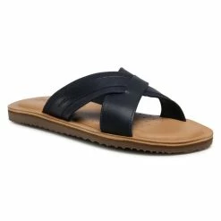 Εκπτωση ⭐ Η καλύτερη συμφωνία 😀 Geox Άνδρες Παντόφλες U Artie A U15V1A 03C10 C4002 Σκούρο μπλε 🎉 🌟