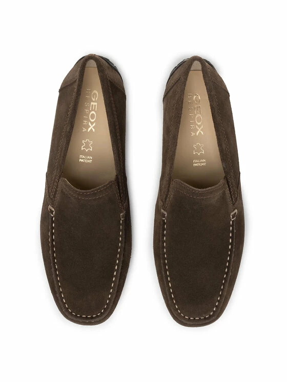 Κουπόνι 🧨 Προώθηση ❤️ Geox Άνδρες Μοκασίνια U Moner V U1144V 00022 C6009 Καφέ 🎉 🥰 - Image 5