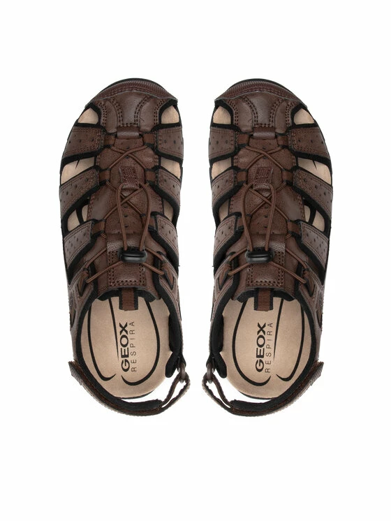 Η καλύτερη συμφωνία 🥰 Αγορά 🔥 Geox Άνδρες Σανδάλια U S.Strada B U6224B 0MEBC C0013 Καφέ ✔️ ✔️ - Image 6