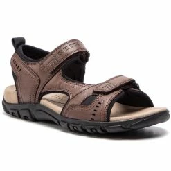 Κουπόνι ⌛ Εξοδος ⭐ Geox Άνδρες Σανδάλια U S.Strada A U4224A 000ME C6009 Καφέ ⭐ 😍