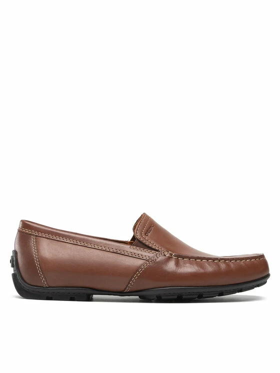 Προώθηση ⌛ Ολοκαίνουργιο 💯 Geox Άνδρες Μοκασίνια U Moner V U1144V 00039 C6010 Καφέ 🔥 🎉 - Image 2