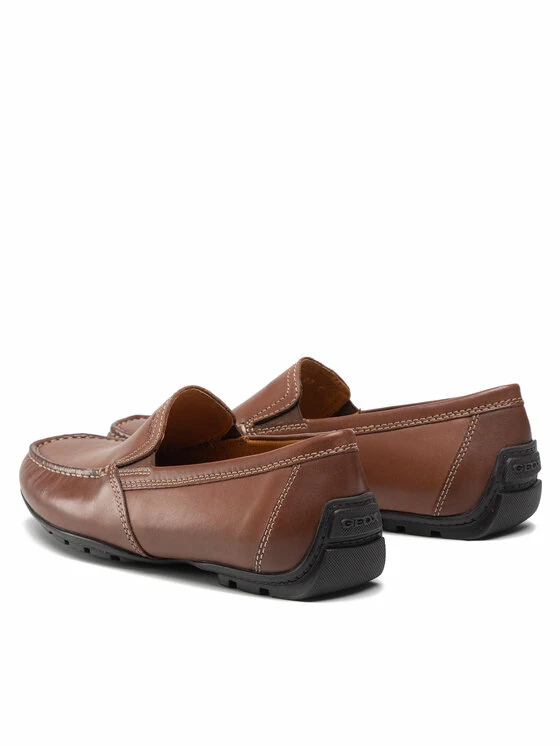 Προώθηση ⌛ Ολοκαίνουργιο 💯 Geox Άνδρες Μοκασίνια U Moner V U1144V 00039 C6010 Καφέ 🔥 🎉 - Image 3