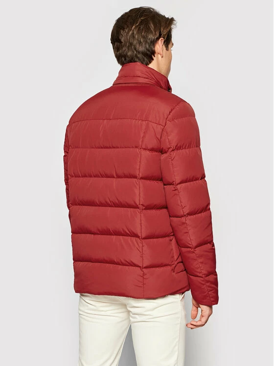 ΧΟΝΔΡΙΚΟ ΕΜΠΟΡΙΟ 😍 Προώθηση 👏 Geox Άνδρες Πουπουλένια Μπουφάν Μπουφάν πουπουλένιο Nettuno M1426J T2678 F7207 Κόκκινο Regular Fit 👍 😍 - Image 4