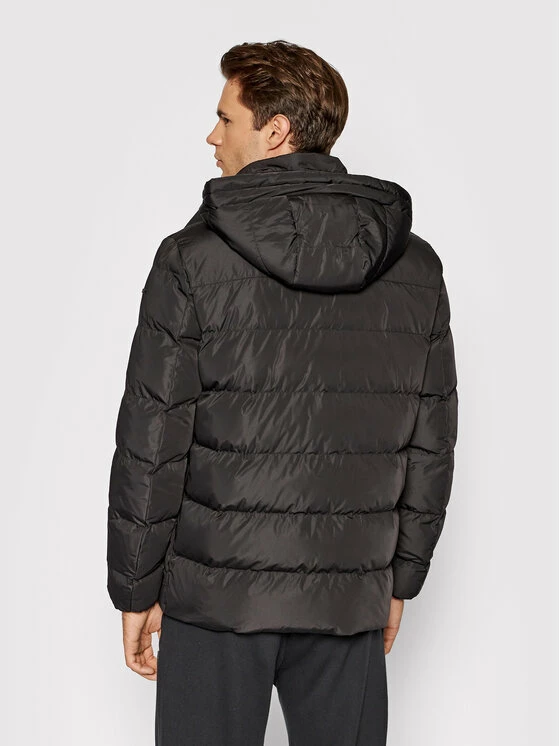 Προώθηση 👏 Τοπ 10 🎁 Geox Άνδρες Πουπουλένια Μπουφάν Μπουφάν πουπουλένιο Hilstone M1428C T2666 F9000 Μαύρο Regular Fit ✔️ 🛒 - Image 3