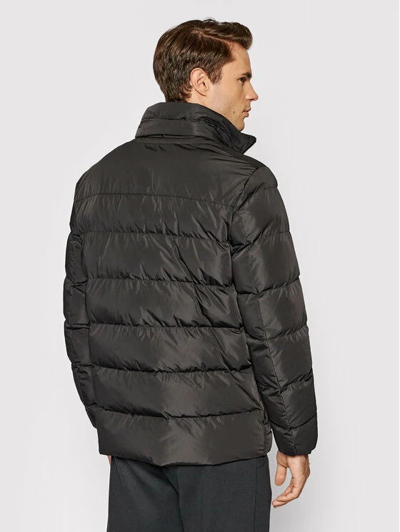 Προώθηση 👏 Τοπ 10 🎁 Geox Άνδρες Πουπουλένια Μπουφάν Μπουφάν πουπουλένιο Hilstone M1428C T2666 F9000 Μαύρο Regular Fit ✔️ 🛒 - Image 4