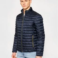 Κουπόνι 👍 Πολύ καλή προσφορά 👍 Geox Άνδρες Πουπουλένια Μπουφάν Μπουφάν πουπουλένιο Dennie M1228D T2683 F4386 Σκούρο μπλε Regular Fit 🎉 ✔️