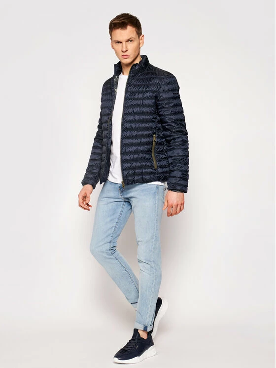 Κουπόνι 👍 Πολύ καλή προσφορά 👍 Geox Άνδρες Πουπουλένια Μπουφάν Μπουφάν πουπουλένιο Dennie M1228D T2683 F4386 Σκούρο μπλε Regular Fit 🎉 ✔️ - Image 2