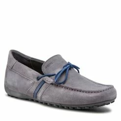 Φτηνός 😉 Προϋπολογισμός 🔔 Geox Άνδρες Μοκασίνια U Snake Moc E U2507E 00022 C1006 Γκρι 🎁 🥰