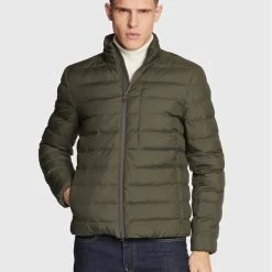 ΧΟΝΔΡΙΚΟ ΕΜΠΟΡΙΟ 👏 Ολοκαίνουργιο 🥰 Geox Άνδρες Πουπουλένια Μπουφάν Μπουφάν πουπουλένιο Dennie M2628E T2937 F3353 Πράσινο Regular Fit 🎉 👏