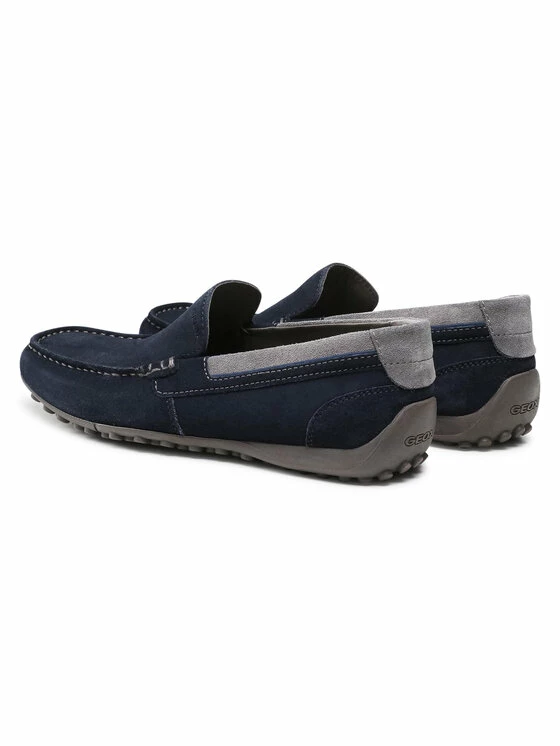 Καλύτερη πώληση 🥰 Καλύτερη πώληση 👏 Geox Άνδρες Μοκασίνια U Snake Moc B U0207B 00022 C4064 Σκούρο μπλε 🎁 🔥 - Image 3