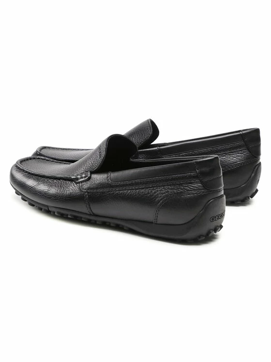 Ολοκαίνουργιο 🎁 Εκπτωση 😍 Geox Άνδρες Μοκασίνια U Snake Moc B U0207B 00046 C9997 Μαύρο 🔔 ✔️ - Image 3