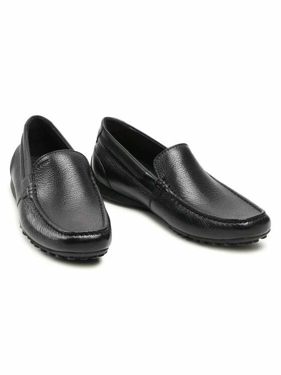 Ολοκαίνουργιο 🎁 Εκπτωση 😍 Geox Άνδρες Μοκασίνια U Snake Moc B U0207B 00046 C9997 Μαύρο 🔔 ✔️ - Image 5