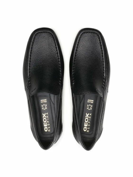 Ολοκαίνουργιο 🎁 Εκπτωση 😍 Geox Άνδρες Μοκασίνια U Snake Moc B U0207B 00046 C9997 Μαύρο 🔔 ✔️ - Image 6