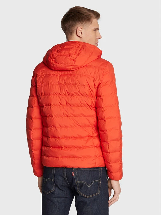 Συμφωνίες ❤️ Αγορά 😍 Geox Άνδρες Πουπουλένια Μπουφάν Μπουφάν πουπουλένιο M2628A T2937 F7415 Πορτοκαλί Regular Fit 👏 😉 - Image 3