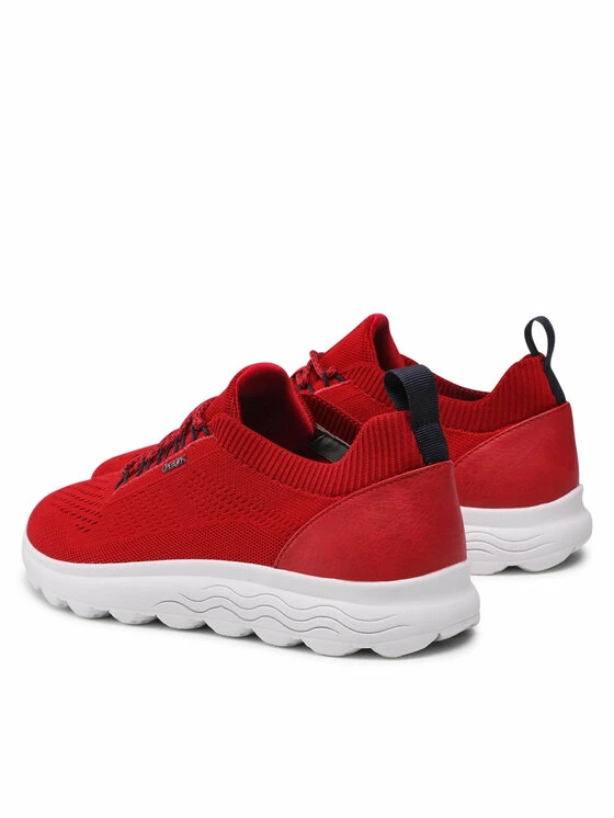 Προώθηση ⌛ Το φθηνότερο ❤️ Geox Άνδρες Ψηλά Αθλητικά Αθλητικά U Spherica A U15BYA 0006K C7000 Κόκκινο 😍 👍 - Image 3