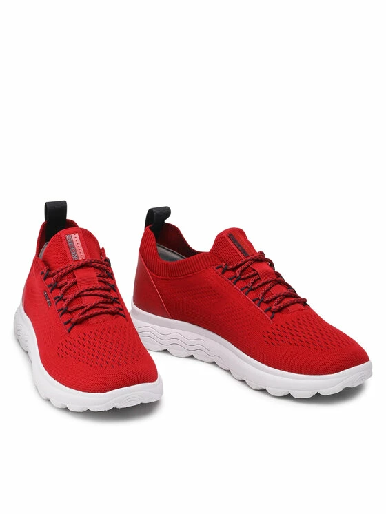 Προώθηση ⌛ Το φθηνότερο ❤️ Geox Άνδρες Ψηλά Αθλητικά Αθλητικά U Spherica A U15BYA 0006K C7000 Κόκκινο 😍 👍 - Image 5