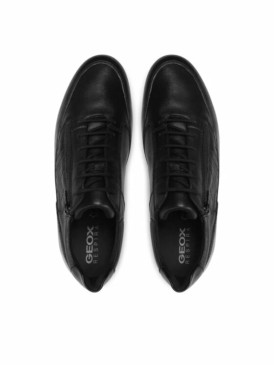 Best Pirce 😀 Φτηνός 🥰 Geox Άνδρες Ψηλά Αθλητικά Αθλητικά U Adrien D U257VD 0LMEK C9999 Μαύρο 👏 😍 - Image 6