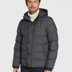 Φτηνός 🌟 Καλύτερες κριτικές για 🤩 Geox Άνδρες Πουπουλένια Μπουφάν Μπουφάν πουπουλένιο Sanford M2628U T2667 F1620 Γκρι Regular Fit 🎁 🥰
