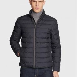 Νέος 😀 Προώθηση 😍 Geox Άνδρες Πουπουλένια Μπουφάν Μπουφάν πουπουλένιο Dennie M2628E T2937 F1624 Σκούρο μπλε Regular Fit 😉 😍