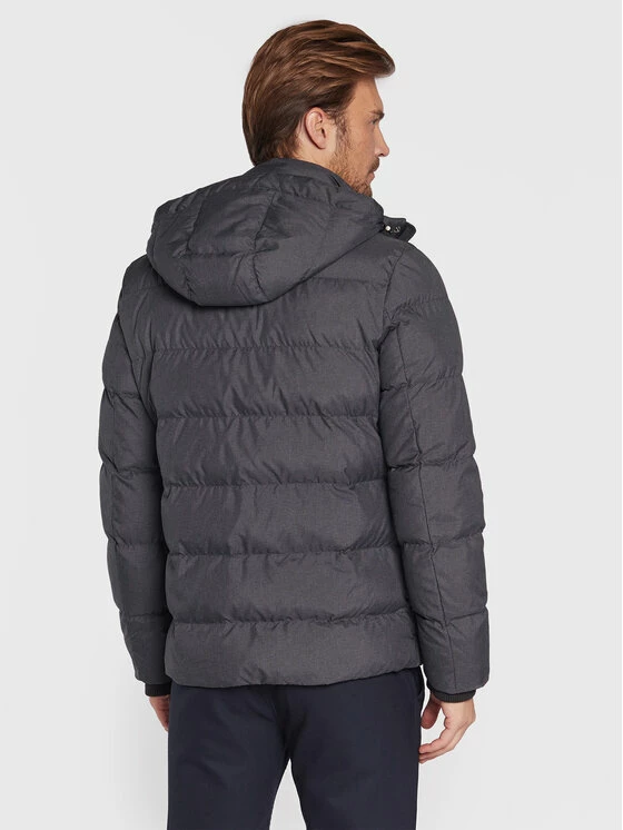 Φτηνός 🌟 Καλύτερες κριτικές για 🤩 Geox Άνδρες Πουπουλένια Μπουφάν Μπουφάν πουπουλένιο Sanford M2628U T2667 F1620 Γκρι Regular Fit 🎁 🥰 - Image 3