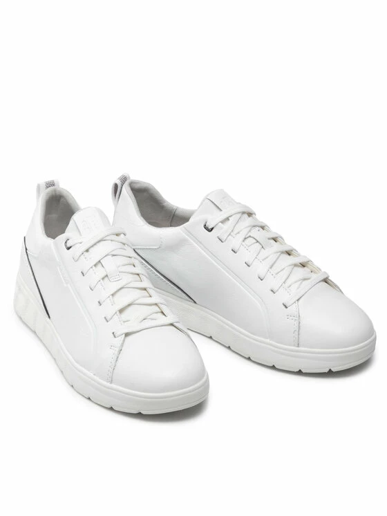 Αγορά 😀 Καλύτερες κριτικές για 💯 Geox Άνδρες Ψηλά Αθλητικά Αθλητικά U Spherica Ec4 B U25E7B 00085 C1000 Λευκό 🛒 ✨ - Image 5