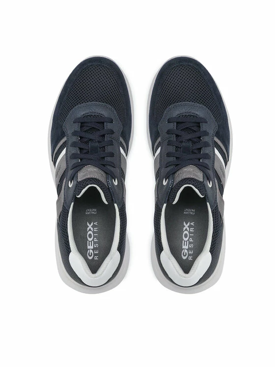 Πολύ καλή προσφορά ⌛ Best Pirce ⭐ Geox Άνδρες Ψηλά Αθλητικά Αθλητικά U Damiano A U25ANA 0EK14 C4002 Σκούρο μπλε 🥰 🌟 - Image 6