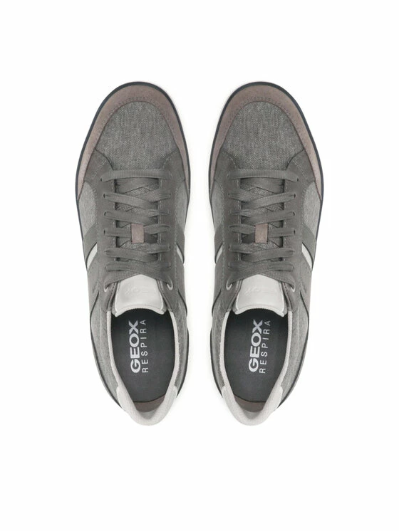 Νέος 😀 Flash Sale ⌛ Geox Άνδρες Ψηλά Αθλητικά Αθλητικά U Elver A U25BCA 0PTNB C1006 Γκρι 🌟 🔔 - Image 6