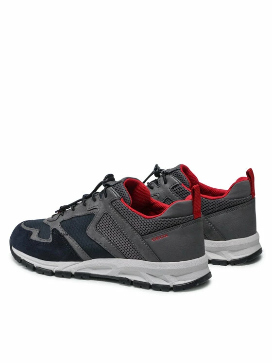 Η καλύτερη συμφωνία ⭐ Ολοκαίνουργιο 🔔 Geox Άνδρες Ψηλά Αθλητικά Αθλητικά U Delray A U25A7A 011PT C0661 Γκρι 😉 🤩 - Image 3