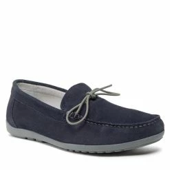 Καλύτερη πώληση ❤️ Ολοκαίνουργιο 💯 Geox Άνδρες Μοκασίνια U Tivoli A U15BPA 00022 C4002 Σκούρο μπλε 🤩 ✨