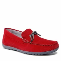 Προώθηση ✨ Προϋπολογισμός 🤩 Geox Άνδρες Μοκασίνια U Tivoli A U15BPA 00022 C7000 Κόκκινο 😉 🎁