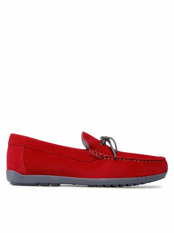 Προώθηση ✨ Προϋπολογισμός 🤩 Geox Άνδρες Μοκασίνια U Tivoli A U15BPA 00022 C7000 Κόκκινο 😉 🎁 - Image 2