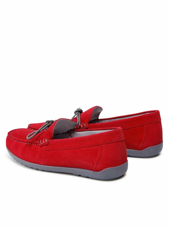 Προώθηση ✨ Προϋπολογισμός 🤩 Geox Άνδρες Μοκασίνια U Tivoli A U15BPA 00022 C7000 Κόκκινο 😉 🎁 - Image 3