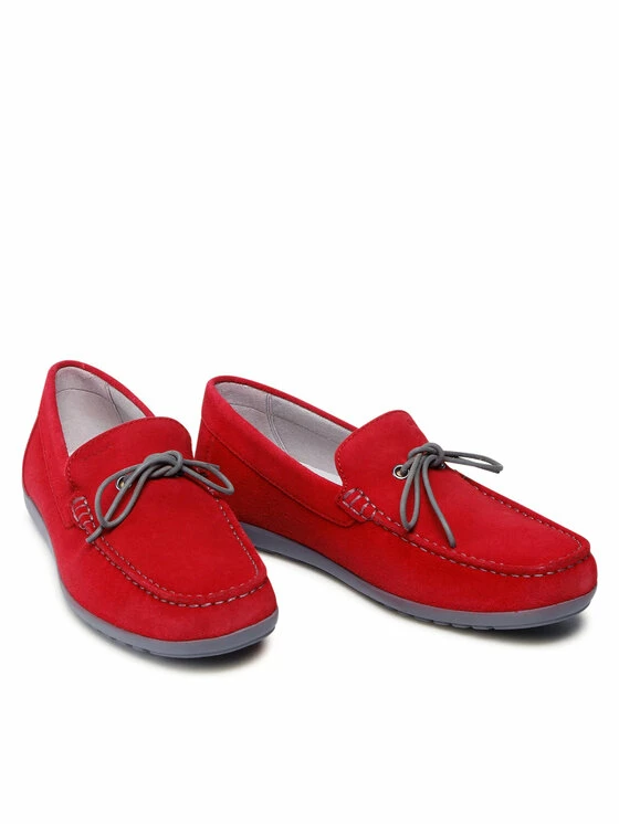 Προώθηση ✨ Προϋπολογισμός 🤩 Geox Άνδρες Μοκασίνια U Tivoli A U15BPA 00022 C7000 Κόκκινο 😉 🎁 - Image 5