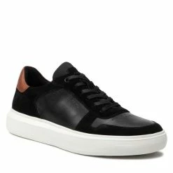 Εκπτωση 🌟 Εκπτωση 🥰 Geox Άνδρες Ψηλά Αθλητικά Αθλητικά U Deiven A U255WA 02243 C9999 Μαύρο 🧨 💯