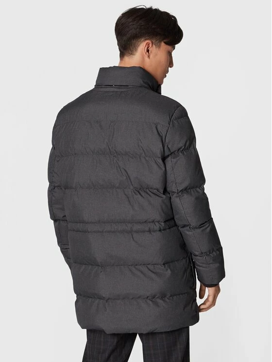 Συμφωνίες 🎁 ΧΟΝΔΡΙΚΟ ΕΜΠΟΡΙΟ 👍 Geox Άνδρες Πουπουλένια Μπουφάν Μπουφάν πουπουλένιο Sanford M2628V T2667 F1620 Γκρι Regular Fit 😀 ✔️ - Image 4