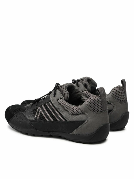 Η καλύτερη συμφωνία 🎉 Εξοδος 💯 Geox Άνδρες Ψηλά Αθλητικά Αθλητικά U Ravex A U253FA 0EK14 C0017 Μαύρο 🎉 ✨ - Image 3