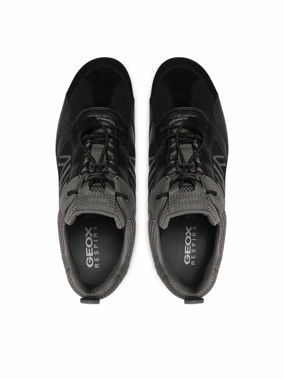Η καλύτερη συμφωνία 🎉 Εξοδος 💯 Geox Άνδρες Ψηλά Αθλητικά Αθλητικά U Ravex A U253FA 0EK14 C0017 Μαύρο 🎉 ✨ - Image 6