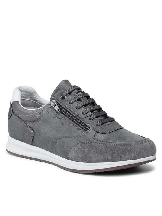 Νέος 🌟 Τοπ 10 🎁 Geox Άνδρες Ψηλά Αθλητικά Αθλητικά U Avery B U16H5B 0PT22 C1006 Γκρι ❤️ 😀