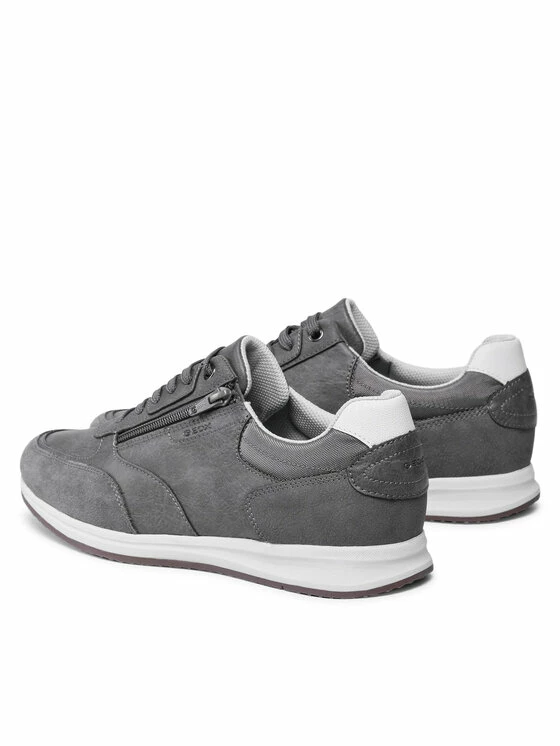 Νέος 🌟 Τοπ 10 🎁 Geox Άνδρες Ψηλά Αθλητικά Αθλητικά U Avery B U16H5B 0PT22 C1006 Γκρι ❤️ 😀 - Image 3