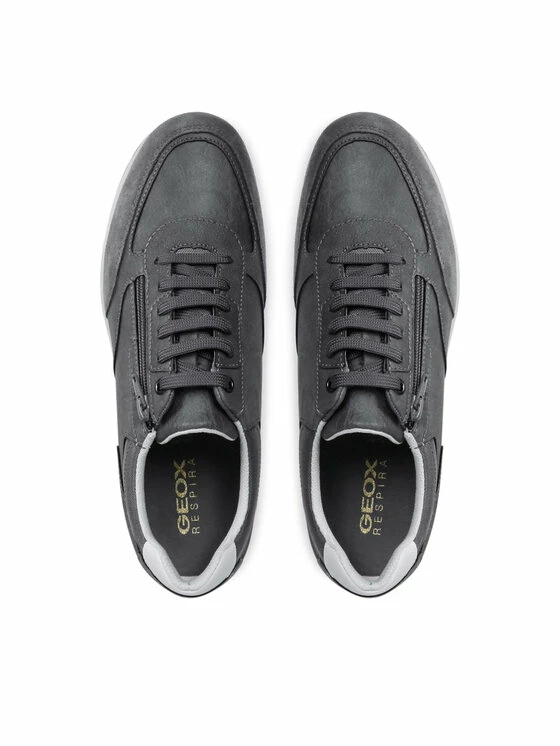 Νέος 🌟 Τοπ 10 🎁 Geox Άνδρες Ψηλά Αθλητικά Αθλητικά U Avery B U16H5B 0PT22 C1006 Γκρι ❤️ 😀 - Image 6