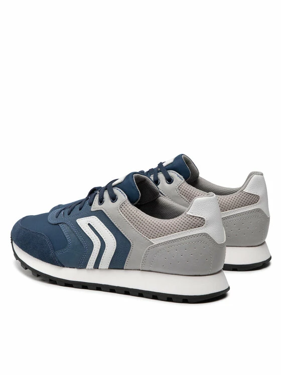 Νέος 🥰 Καλύτερη πώληση ✨ Geox Άνδρες Ψηλά Αθλητικά Αθλητικά U Ponente A U25CPA 0EK14 C4453 Μπλε 😀 👍 - Image 3