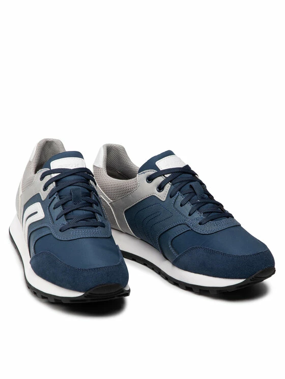 Νέος 🥰 Καλύτερη πώληση ✨ Geox Άνδρες Ψηλά Αθλητικά Αθλητικά U Ponente A U25CPA 0EK14 C4453 Μπλε 😀 👍 - Image 5