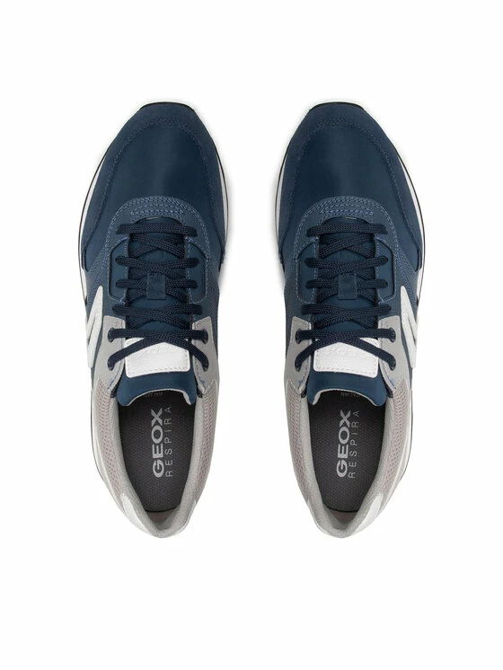 Νέος 🥰 Καλύτερη πώληση ✨ Geox Άνδρες Ψηλά Αθλητικά Αθλητικά U Ponente A U25CPA 0EK14 C4453 Μπλε 😀 👍 - Image 6