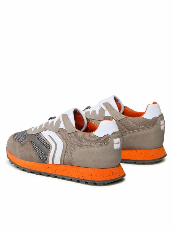 ΧΟΝΔΡΙΚΟ ΕΜΠΟΡΙΟ 🥰 ΧΟΝΔΡΙΚΟ ΕΜΠΟΡΙΟ ⭐ Geox Άνδρες Ψηλά Αθλητικά Αθλητικά U Ponente A U16CPA 014EK C6181 Μπεζ 😍 🎉 - Image 3