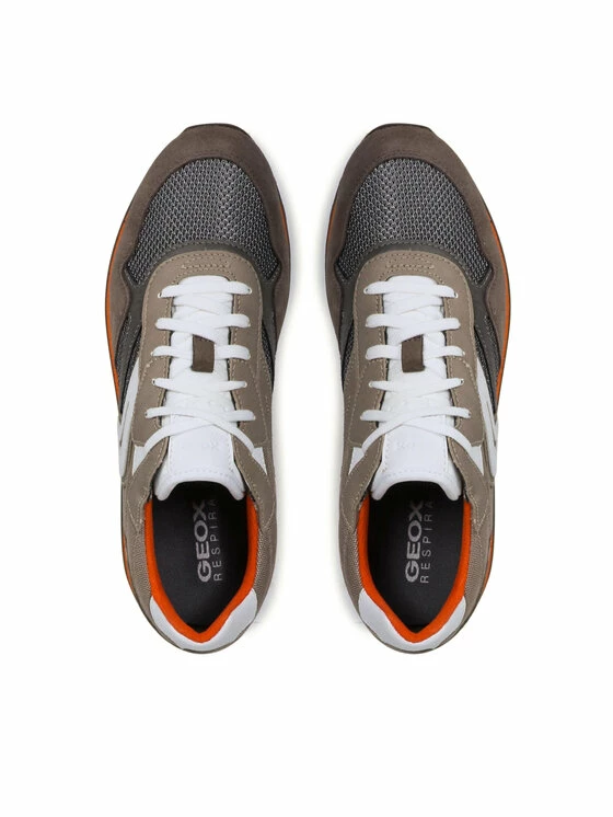 ΧΟΝΔΡΙΚΟ ΕΜΠΟΡΙΟ 🥰 ΧΟΝΔΡΙΚΟ ΕΜΠΟΡΙΟ ⭐ Geox Άνδρες Ψηλά Αθλητικά Αθλητικά U Ponente A U16CPA 014EK C6181 Μπεζ 😍 🎉 - Image 6