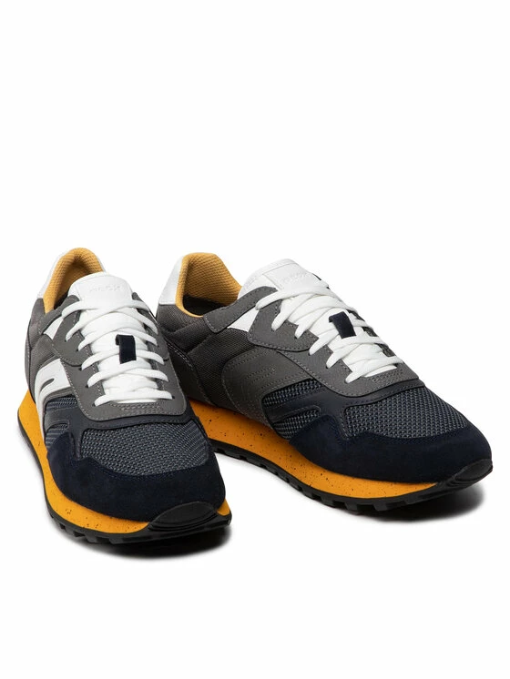 Εκπτωση 🥰 Προϋπολογισμός ✔️ Geox Άνδρες Ψηλά Αθλητικά Αθλητικά U Ponente A U16CPA 014EK CF42Q Γκρι ⌛ 😉 - Image 5