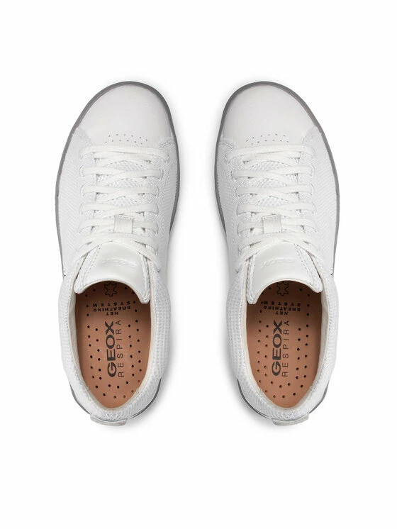 Συμφωνίες 🤩 Πολύ καλή προσφορά 👏 Geox Άνδρες Ψηλά Αθλητικά Αθλητικά U Nebula Y A U158FA 06K85 C1303 Λευκό ✔️ 👏 - Image 6