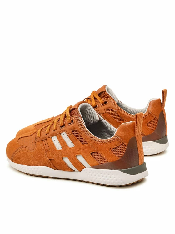 Καλύτερη πώληση 🔔 Flash Sale 👏 Geox Άνδρες Ψηλά Αθλητικά Αθλητικά U Snake.2 B U048DB 02214 C2G1Z Καφέ 😍 🤩 - Image 3