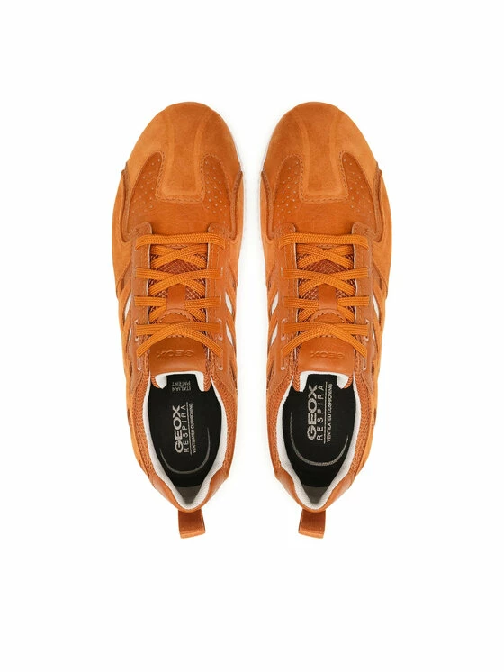 Καλύτερη πώληση 🔔 Flash Sale 👏 Geox Άνδρες Ψηλά Αθλητικά Αθλητικά U Snake.2 B U048DB 02214 C2G1Z Καφέ 😍 🤩 - Image 6