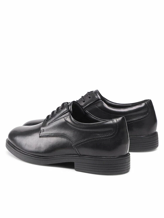 Best Pirce 🎉 Πολύ καλή προσφορά 🥰 Geox Άνδρες Κλειστά Παπούτσια Επίσημα Κλειστά παπούτσια U Appiano C U16D0C 00043 C9999 Μαύρο 🤩 😉 - Image 3